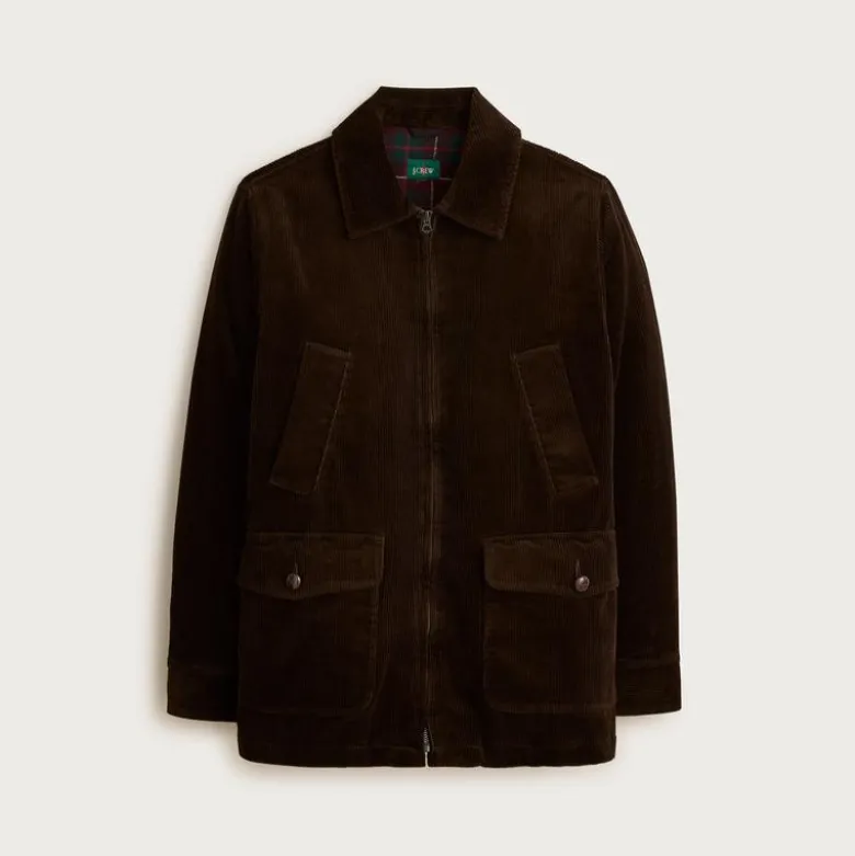 Corduroy lodge jacket with PrimaLoft®