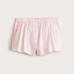 Cotton poplin boxer short in stripe