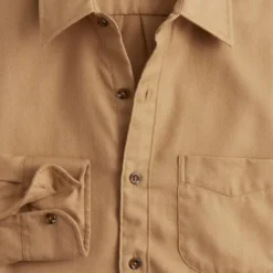 Cotton-cashmere blend shirt