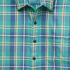 Cotton-hemp blend twill shirt