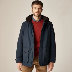 Country jacket with removable hood and PrimaLoft®