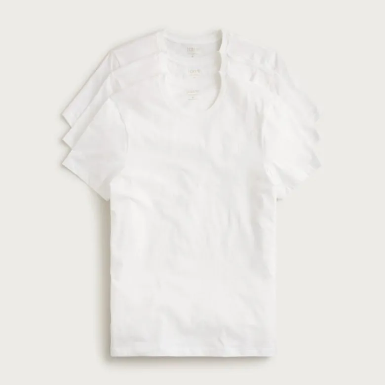 Crewneck undershirts three-pack
