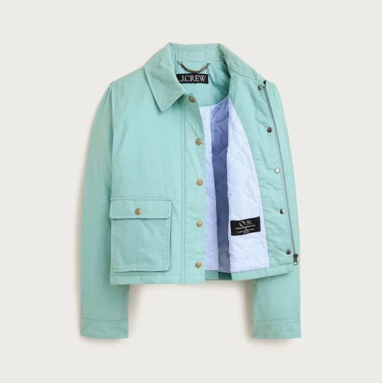 Cropped Barn Jacket™ in ripstop cotton