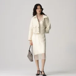Cropped Barn Jacket™ in ripstop cotton