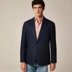 Crosby Classic-fit blazer in Irish linen-wool blend