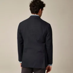 Crosby Classic-fit blazer in Italian linen-cotton blend