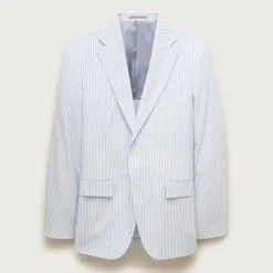 Crosby Classic-fit suit jacket in Portuguese cotton oxford