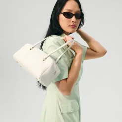 Delphine shoulder bag in leather