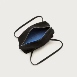 Delphine shoulder bag in suede