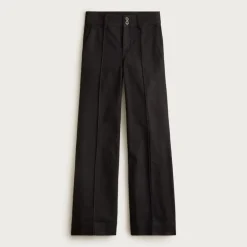 Denim trouser jean with stacked buttons