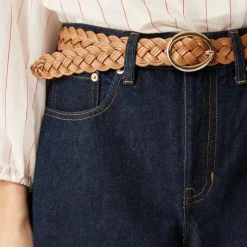 Denim trouser short