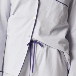 Dreamy cotton-blend pajama pant set