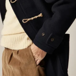 Duffle coat in wool
