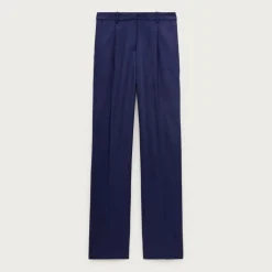 Essential wide-leg pant in Gramercy linen blend