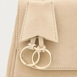 Evie shoulder bag in suede
