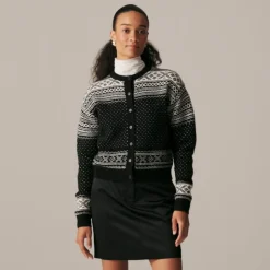 Fair Isle cardigan in vintage wool