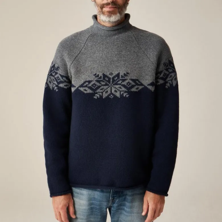 Fair Isle Rollneck™ sweater in lambswool