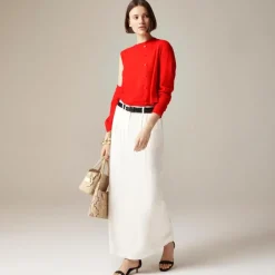 Featherweight cashmere cardigan