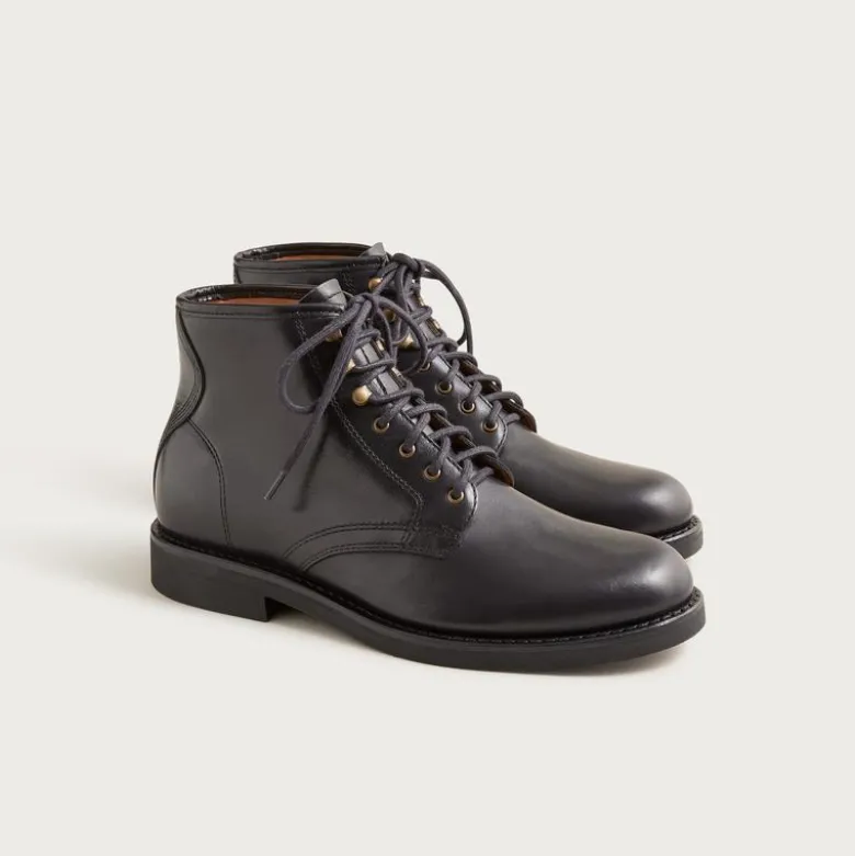 Field boots in English leather