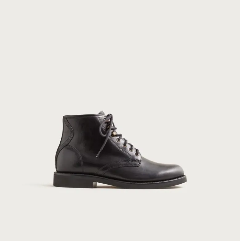 Field boots in English leather