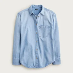Garçon classic chambray shirt in Storm wash