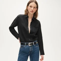 Garçon classic shirt in Baird McNutt Irish linen