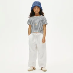 Girls' everyday T-shirt in vintage jersey