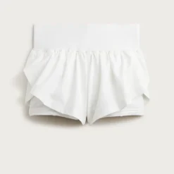 Girls' flutter short in performance jersey
