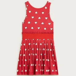 Girls' match point dress in performance jersey