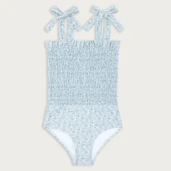 Girls' minnow™ smocked one-piece