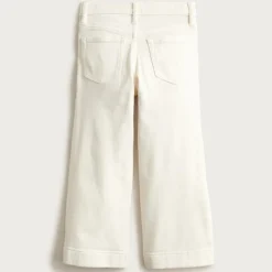 Girls' sailor garment-dyed stretch denim trouser