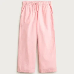 Girls' Soleil pant in linen-cotton blend