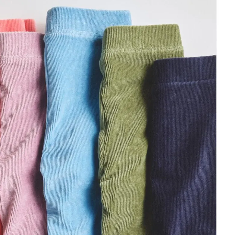 Girls' stretch cozy cord leggings