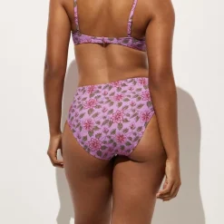 Hallie bikini bottom in iris floral