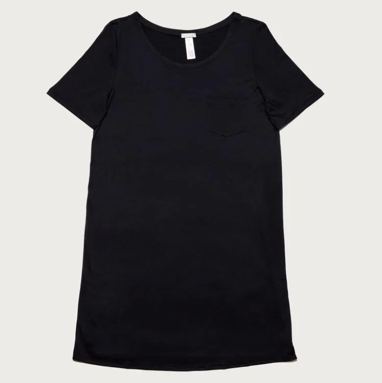 HANRO® cotton deluxe short-sleeve bigshirt