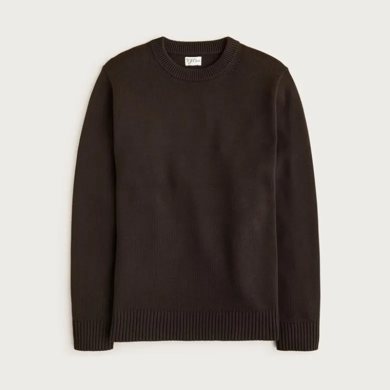 Heritage cotton crewneck sweater