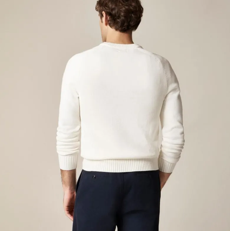 Heritage cotton crewneck sweater