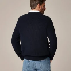 Heritage cotton ribbed sweater