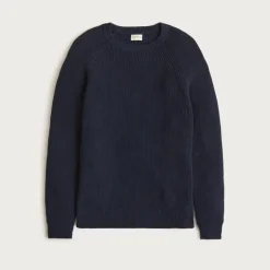 Heritage cotton ribbed sweater