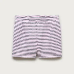 Heritage terry sweatshort in stripe