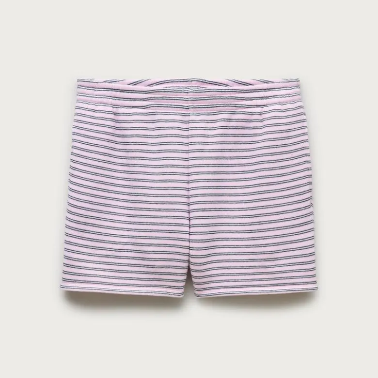 Heritage terry sweatshort in stripe