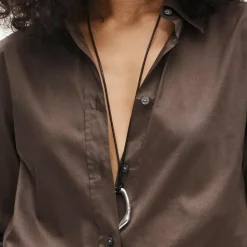 Jules classic-fit shirt in sateen