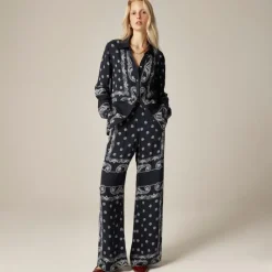 Jules classic-fit shirt in bandana print