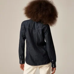Jules western shirt in denim