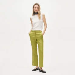 Kaya pant in stretch linen blend