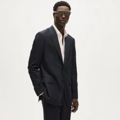 Kenmare Relaxed-fit suit jacket in Italian wool
