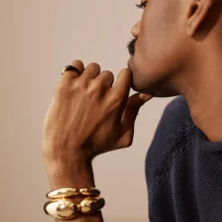 KHIRY X J.Crew large two-talon cuff bracelet