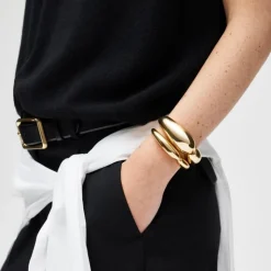 KHIRY X J.Crew medium two-talon cuff bracelet