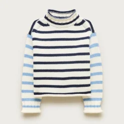 Kids' 2025 Rollneck™ sweater in stripe