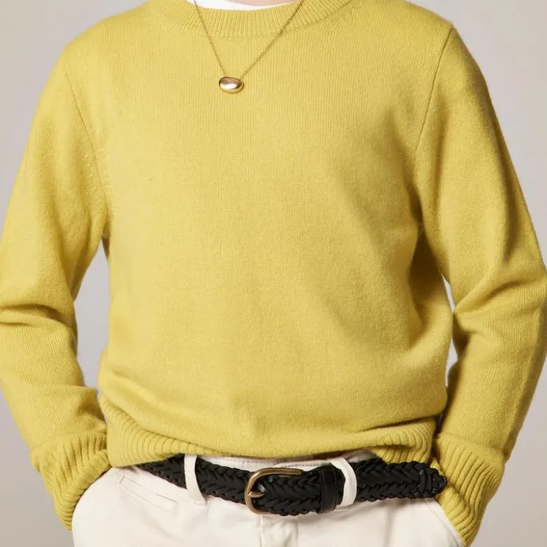 Kids' cashmere crewneck sweater
